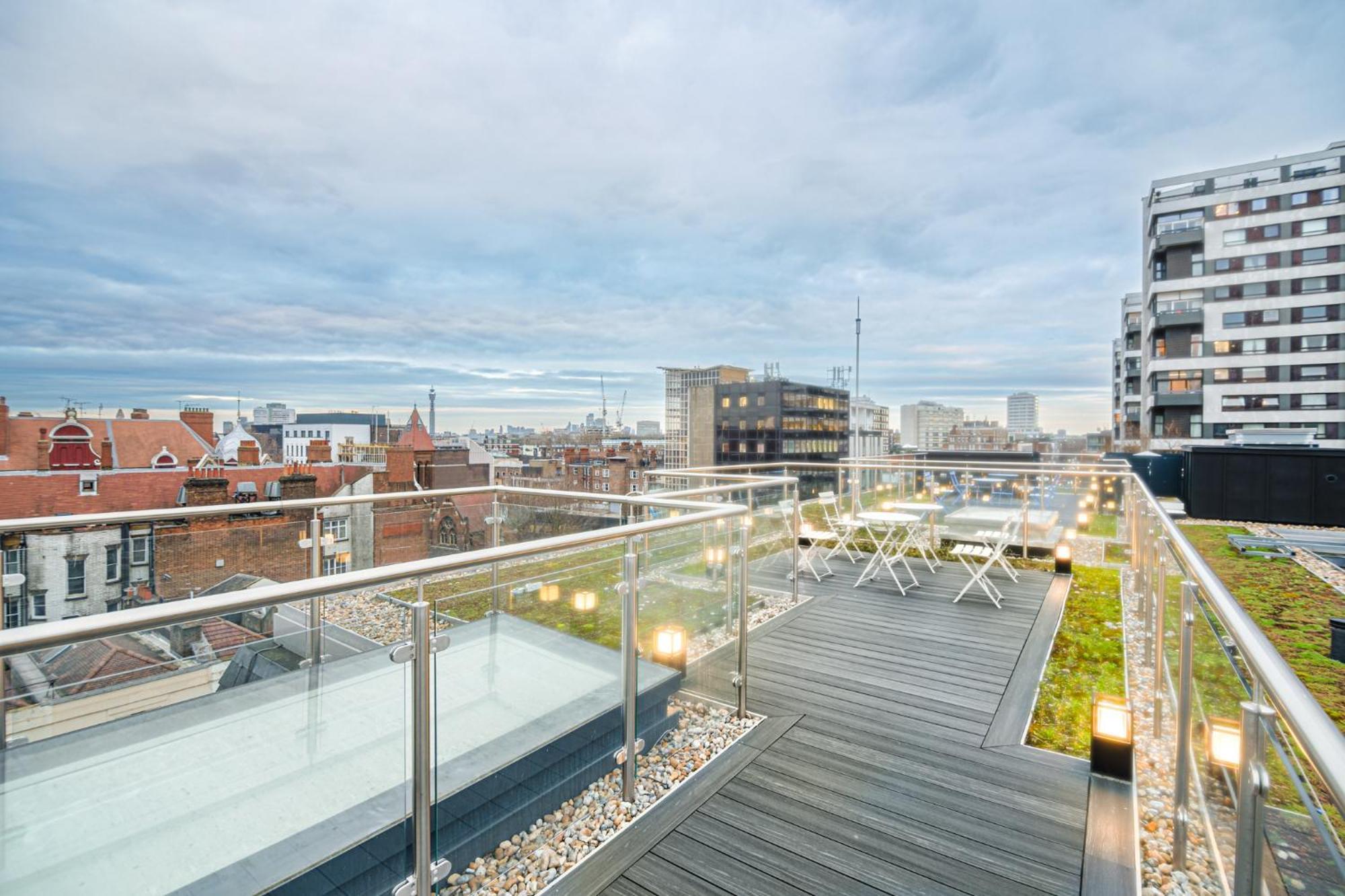 Elegant 3-Bedroom Penthouse In Marble Arch 70 London Kültér fotó